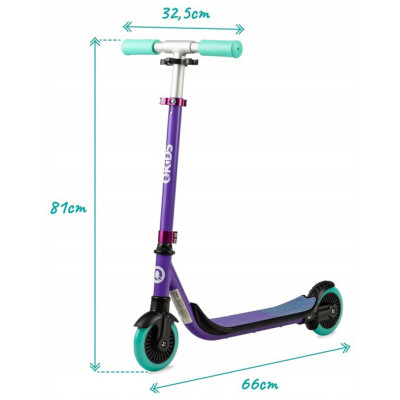 Самокат Qkids Bro purple (HUBA00032)