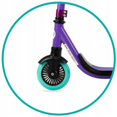 Самокат Qkids Bro purple (HUBA00032)