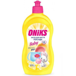 Засіб для ручного миття посуду Oniks Baby Hubba Bubba 500 г (4820191761001)