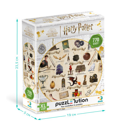 Пазл DoDo Easy-XL «Harry Potter. Посібник для чарівників», 770 елементів (200569)