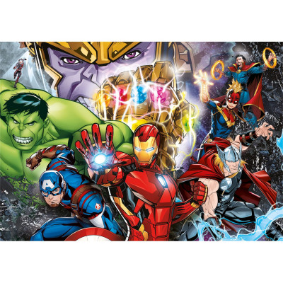 Пазл Clementoni Avengers серія Brilliant, 104 елементи (20181)