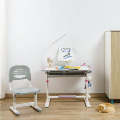 Парта зі стільцем FunDesk Littonia Pink