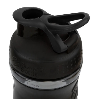 Шейкер спортивний BlenderBottle SportMixer Flip 28oz/820ml Black (SM 28oz Black)
