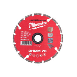 Круг відрізний Milwaukee алмазний DHMM 76, 76 мм для M12 FCOT (4932471333)