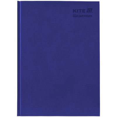 Щоденник шкільний Kite тверда обкладинка, синій (K25-262-15)