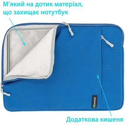 Чохол до ноутбука Grand-X 14&#039;&#039; Blue (SL-14B)